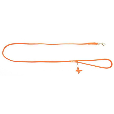 CoLLaR GLAMOUR Поводок круглый оранжевый (ширина 6 мм, длина 122 см) – интернет-магазин Ле’Муррр